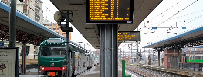 Lombardia: treni in ritardo, aumenta l’indennizzo