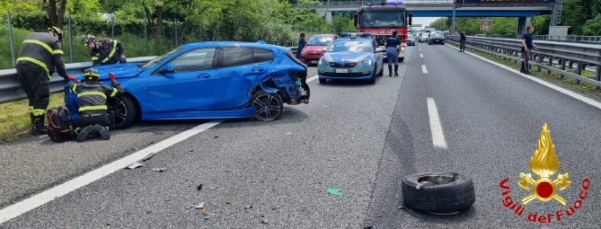 Incidente in Autolaghi, traffico in tilt verso Varese