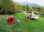 Malore, caduta. Morte a Vararo (foto Zidda)