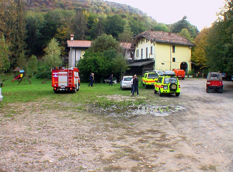 Malore, caduta. Morte a Vararo (foto Zidda)