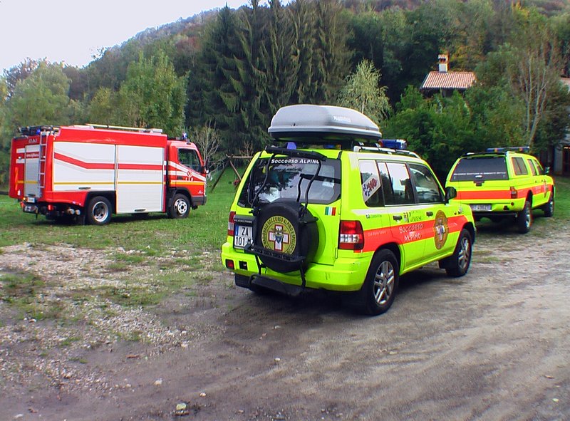 Malore, caduta. Morte a Vararo (foto Zidda)