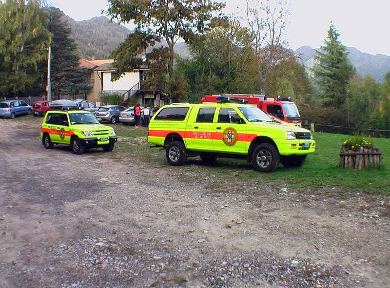 Malore, caduta. Morte a Vararo (foto Zidda)