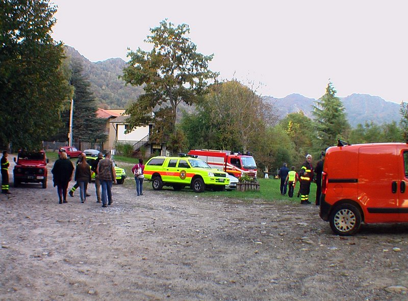 Malore, caduta. Morte a Vararo (foto Zidda)