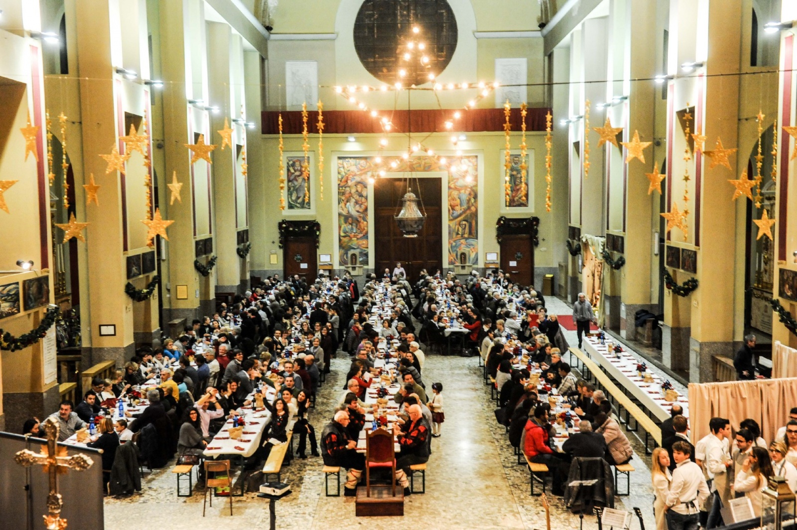 busto arsizio varese cena dell' amicizia e solidarieta' a borsano