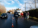 Il luogo dell’incidente fatale a Vincenzo Caputo (foto Zidda)