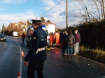 Il luogo dell’incidente fatale a Vincenzo Caputo (foto Zidda)
