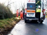 Il luogo dell’incidente fatale a Vincenzo Caputo (foto Zidda)