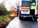 Il luogo dell’incidente fatale a Vincenzo Caputo (foto Zidda)
