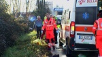 Il luogo dell’incidente fatale a Vincenzo Caputo (foto Zidda)