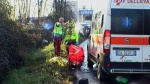 Il luogo dell’incidente fatale a Vincenzo Caputo (foto Zidda)