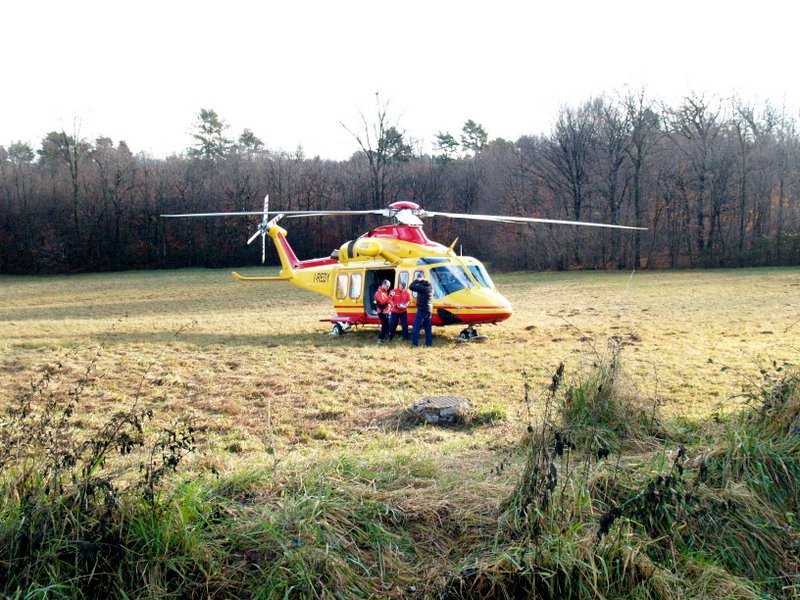Il luogo dell’incidente fatale a Vincenzo Caputo (foto Zidda)