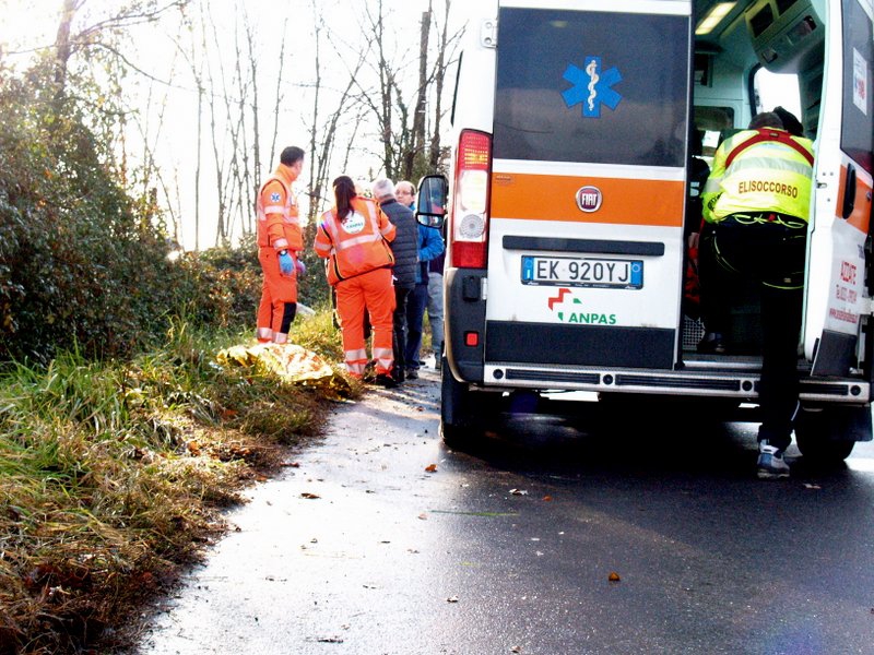 Il luogo dell’incidente fatale a Vincenzo Caputo (foto Zidda)