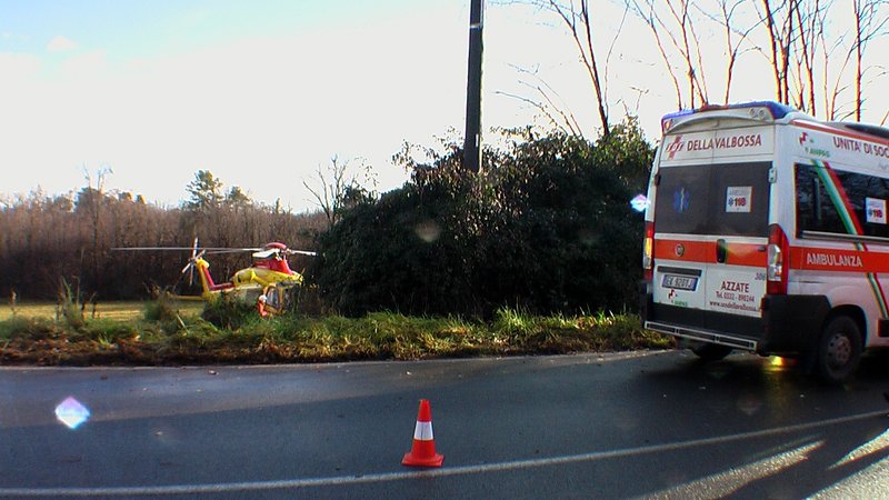 Il luogo dell’incidente fatale a Vincenzo Caputo (foto Zidda)