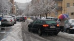Neve Varese e provincia, strade paralizzate, stop Autolaghi e treni