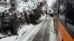 Neve Varese e provincia, strade paralizzate, stop Autolaghi e treni