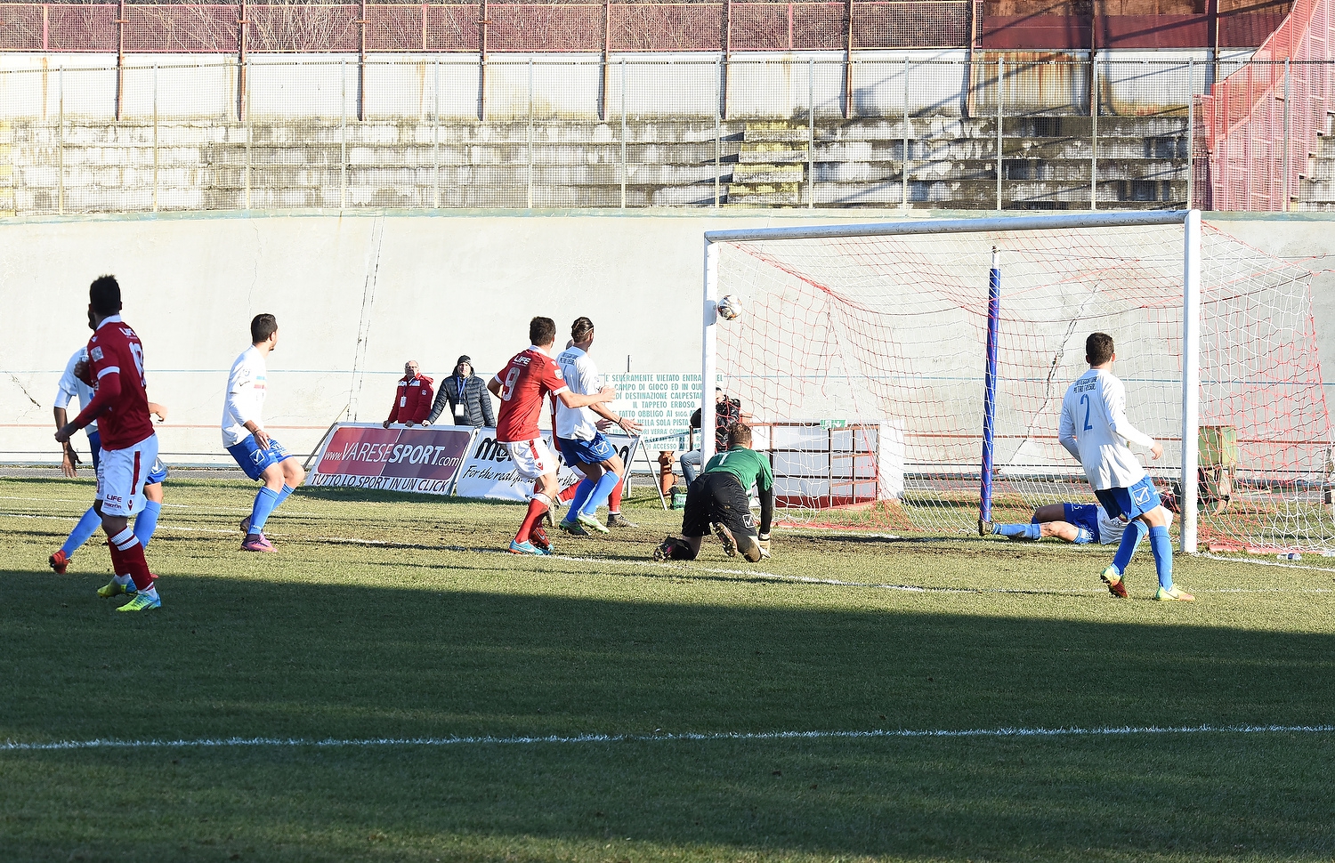 Giovio sigla l’1-0