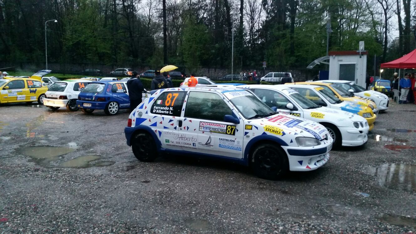 Rally dei Laghi domenica 26 partenza