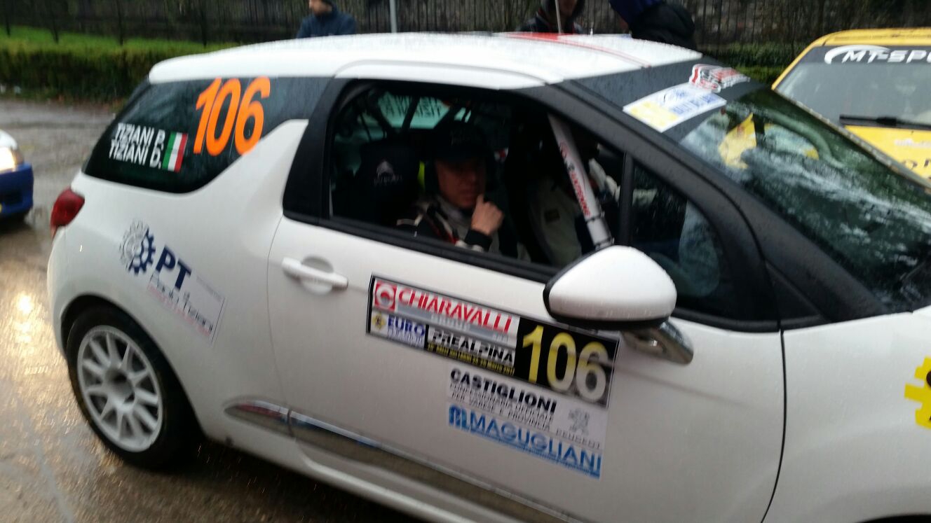 Rally dei Laghi domenica 26 partenza