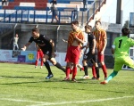 Busto Arsizio 29/03/2017#br/#Campionato Serie D Gir B#br/#Aurora Pro Patria - Grumellese#br/#Nella foto:  BORTOLUZ ESULTANZA