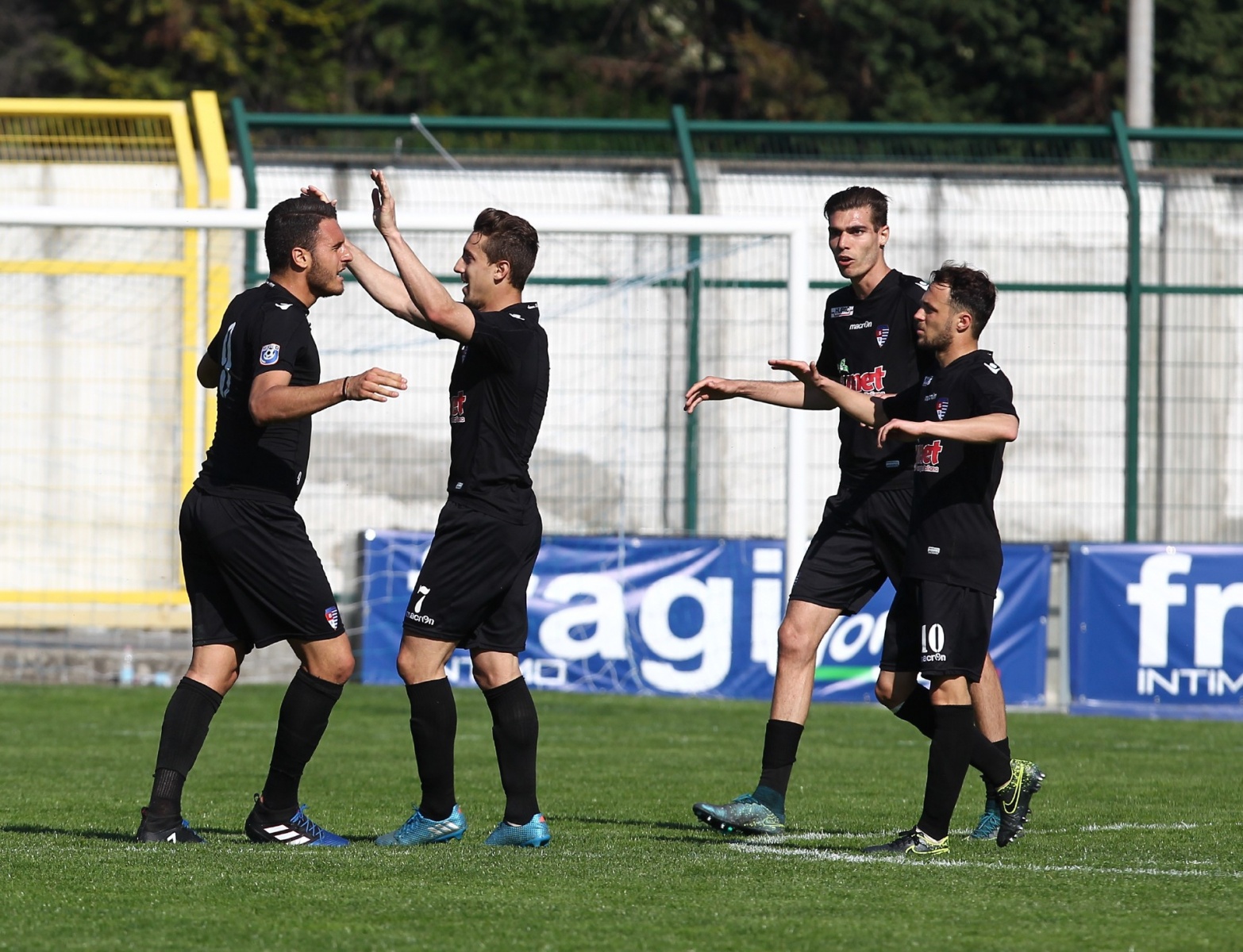 Busto Arsizio 29/03/2017#br/#Campionato Serie D Gir B#br/#Aurora Pro Patria - Grumellese#br/#Nella foto: I DUE MARCATORI