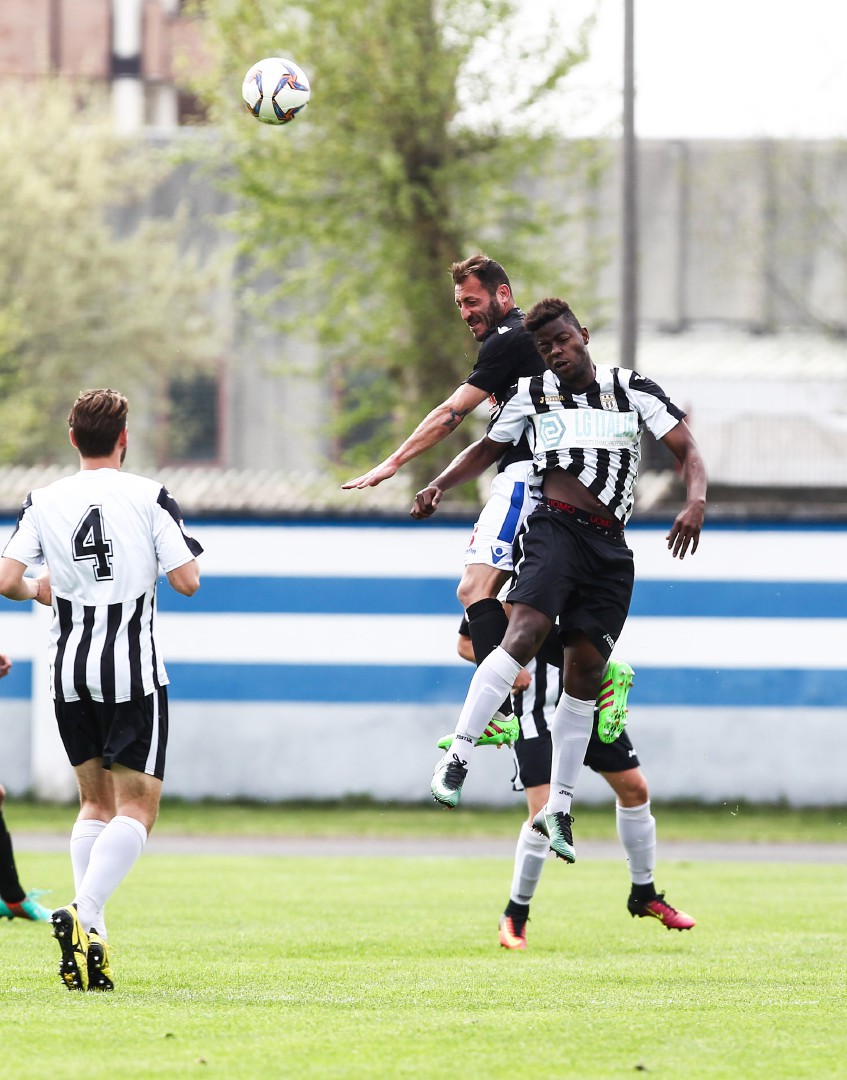 Busto Arsizio 02/04/2017#br/#Campionato Serie D Gir B#br/#Aurora Pro Patria - Cavenago Fanfulla#br/#Nella foto: FERRARO