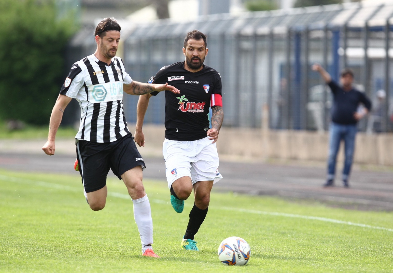 Busto Arsizio 02/04/2017#br/#Campionato Serie D Gir B#br/#Aurora Pro Patria - Cavenago Fanfulla#br/#Nella foto: SANTANA