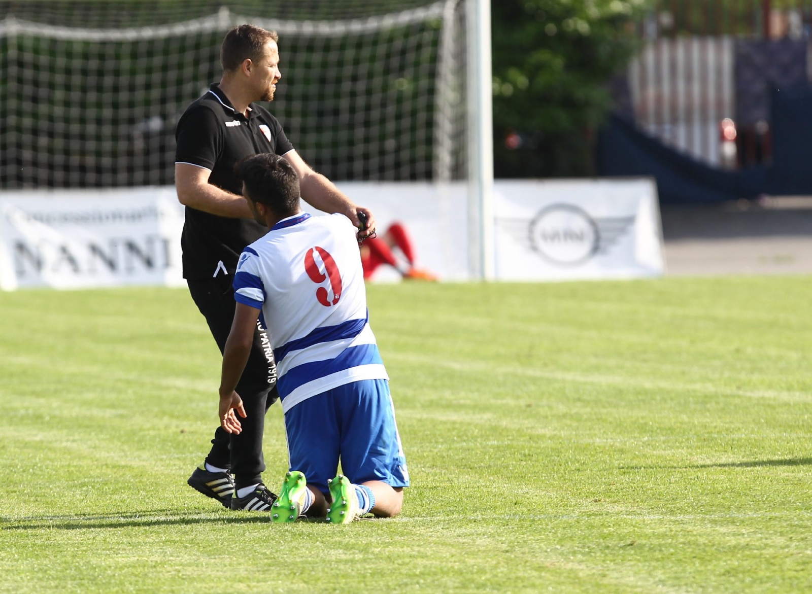 Mazzano (BS)14/05//2017#br/#Campionato Serie D Gir B Play off#br/#Ciliverghe Mazzano - Aurora Pro Patria #br/#Nella foto: TRIPLICE FISCHIO