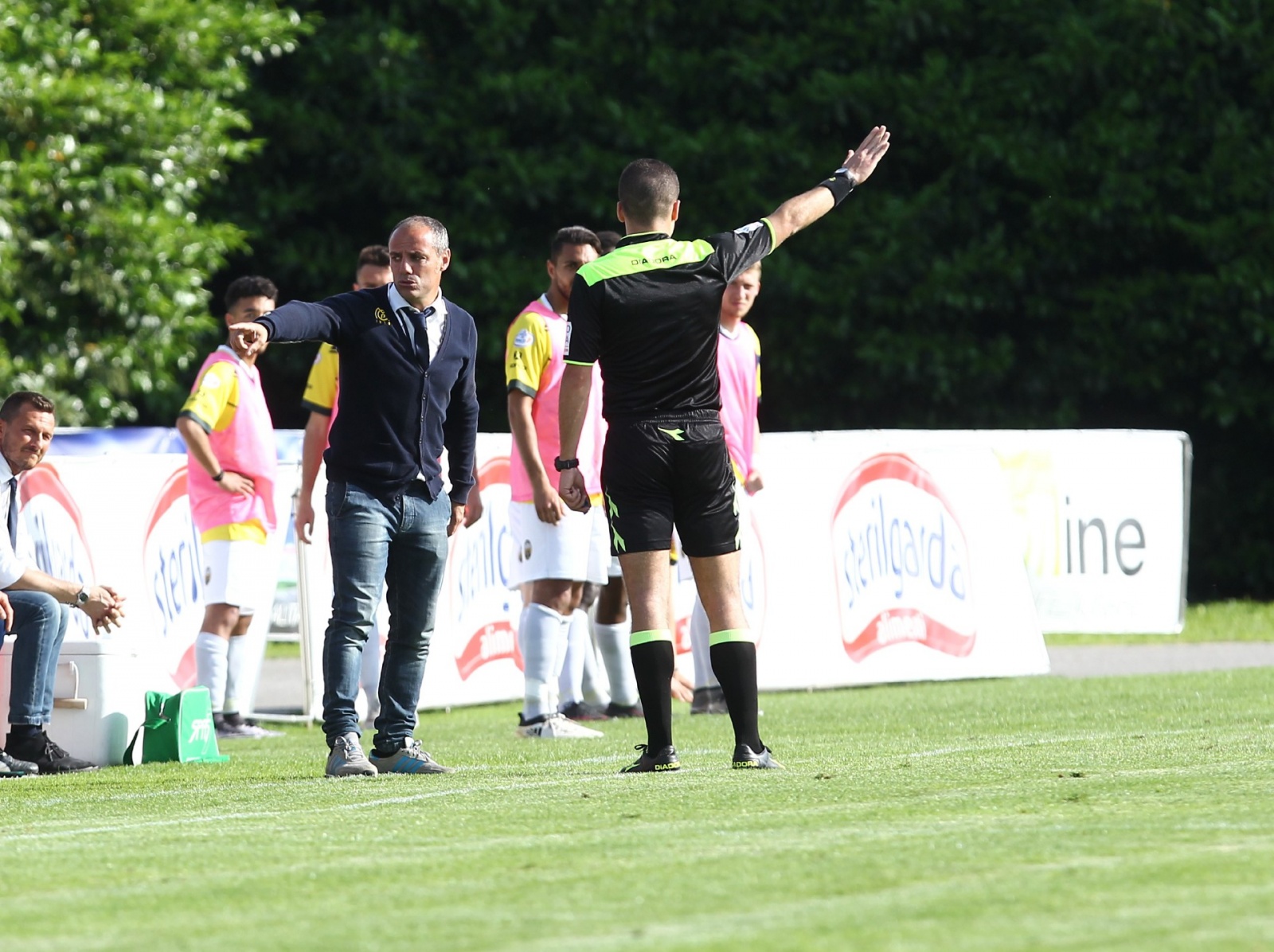 Mazzano (BS)14/05//2017#br/#Campionato Serie D Gir B Play off#br/#Ciliverghe Mazzano - Aurora Pro Patria #br/#Nella foto: FILIPPINI OUT