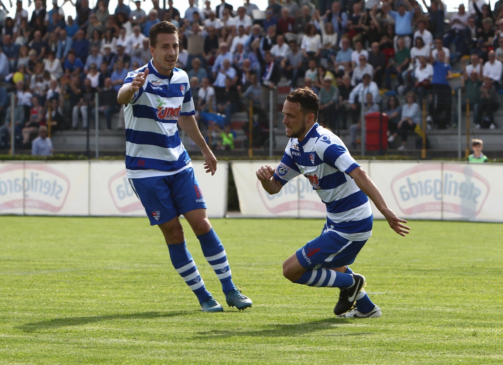 Mazzano (BS)14/05//2017#br/#Campionato Serie D Gir B Play off#br/#Ciliverghe Mazzano - Aurora Pro Patria #br/#Nella foto: DISABATO ESULTANZA