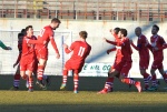 VARESE VARESE CALCIO INVERUNO NELLA FOTO ESULTNZA MORAO