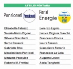 Le liste del Centrodestra (Attilio Fontana)