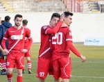 VARESE VARESE CALCIO OLTREPOVOGHERA NELLA FOTO ZAZZI PALAZZOLO FINE PARTITA