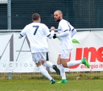 CARONNO PERTUSELLA CARONNESE CALCIO VARESE NELLA FOTO PUCCIO ESULTANZA DOPO GOL