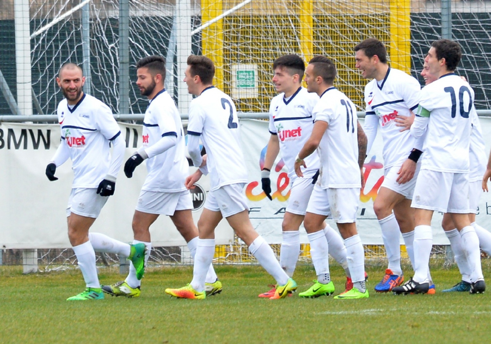 CARONNO PERTUSELLA CARONNESE CALCIO VARESE NELLA FOTO PUCCIO ESULTANZA DOPO GOL