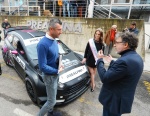 VARESE PRESENTAZIONE RALLY DEI LAGHI 2018 SEDE PREALPINA NELLA FOTO PENSOTTI CON MISS