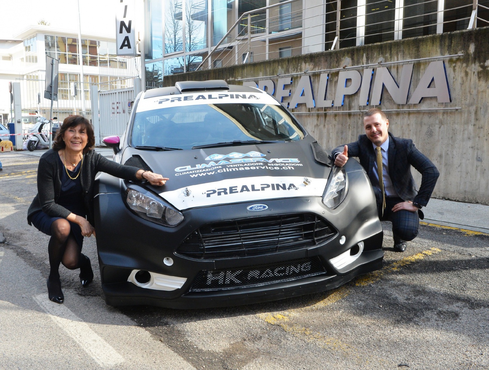 VARESE PRESENTAZIONE RALLY DEI LAGHI 2018 SEDE PREALPINA NELLA FOTO AUTO BRANDIZZATA PREALPINA