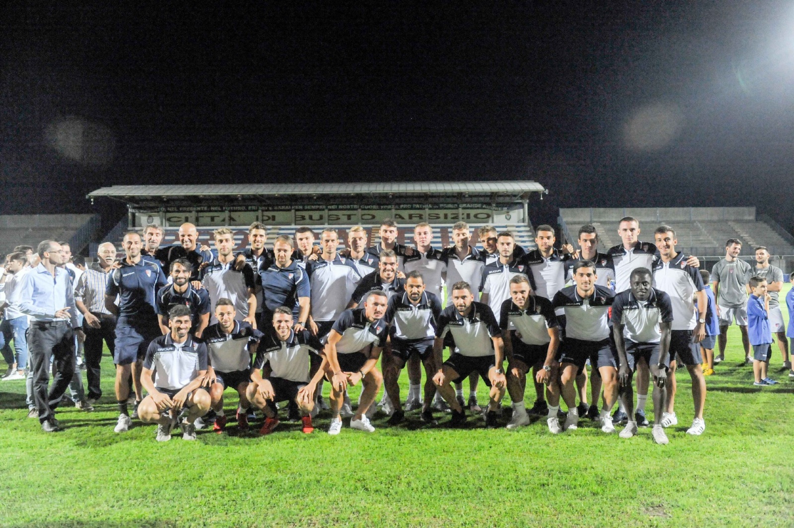 busto arsizio presentazione pro patria 2018-2019
