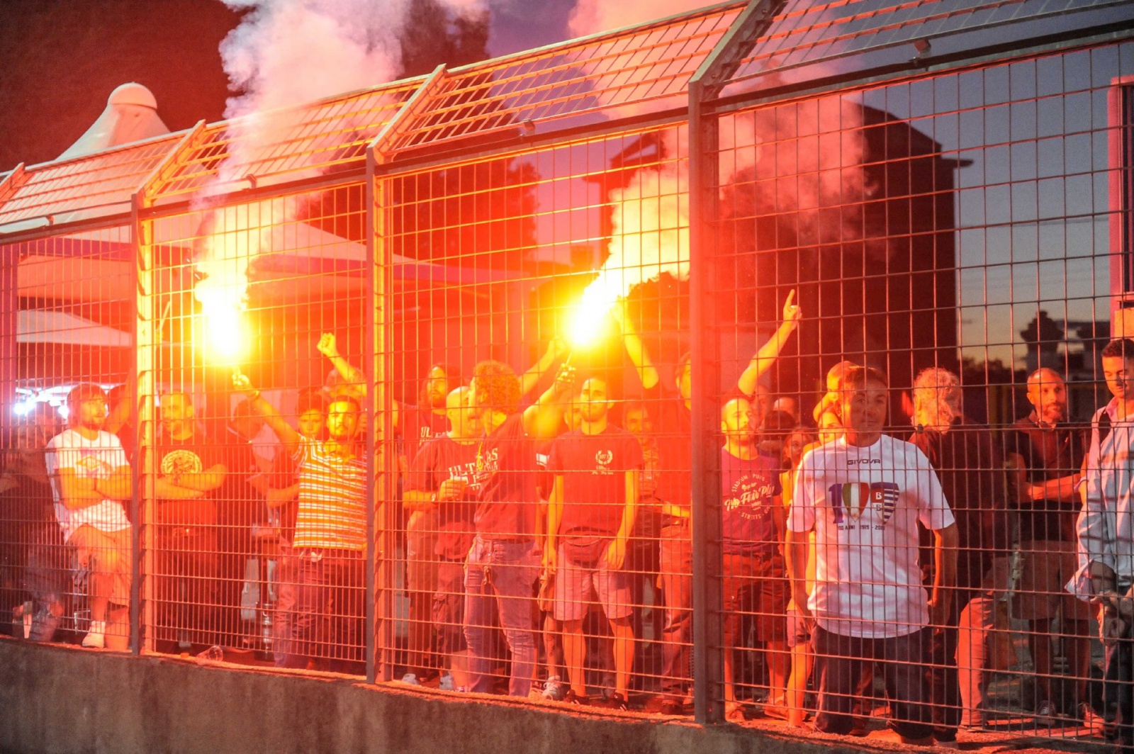 busto arsizio presentazione pro patria 2018-2019 tifosi