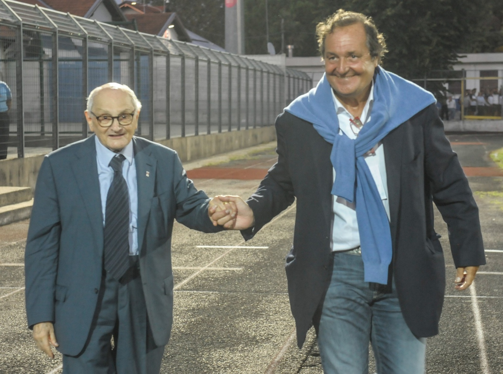 busto arsizio presentazione pro patria 2018-2019 giampietro rossi e gigi farioli