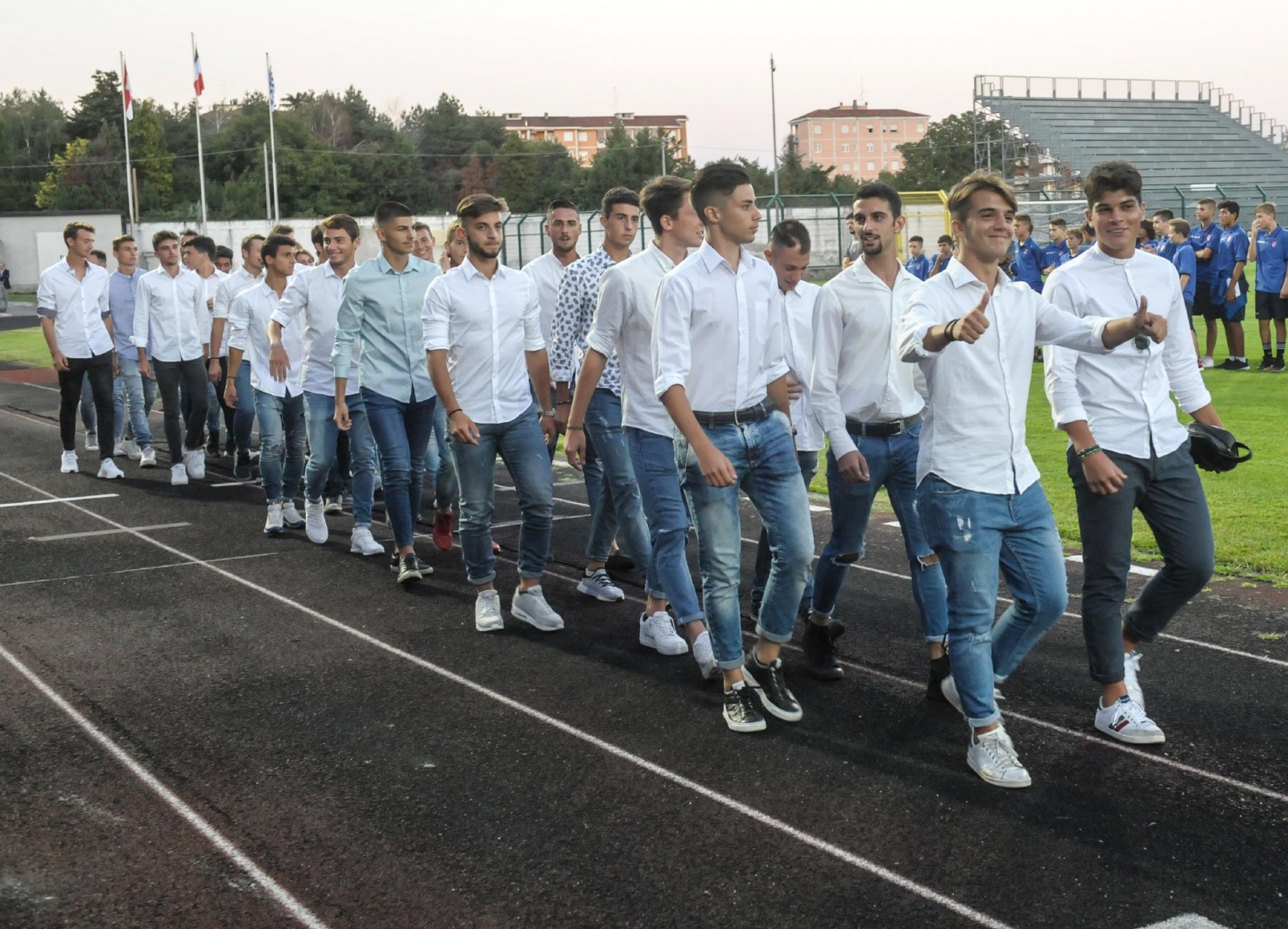 busto arsizio presentazione pro patria 2018-2019 beretti