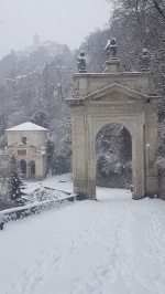 Il meraviglioso Sacro Monte innevato (Giuseppe Macchi)