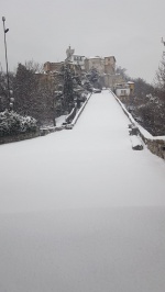 Il meraviglioso Sacro Monte innevato (Giuseppe Macchi)