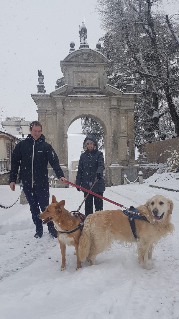 Il meraviglioso Sacro Monte innevato (Giuseppe Macchi)