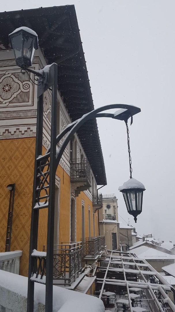 Il meraviglioso Sacro Monte innevato (Giuseppe Macchi)