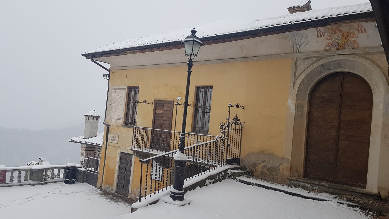 Il meraviglioso Sacro Monte innevato (Giuseppe Macchi)