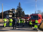 I volontari della protezione civile e i pompieri che hanno cercato per tutta la notte la diciassettenne scomparsa