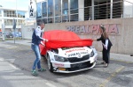 Filippo Pensotti e Miss Rally dei Laghi 2019, Greta Beraldo, svelano la Skoda Fabia R5 griffata Prealpina