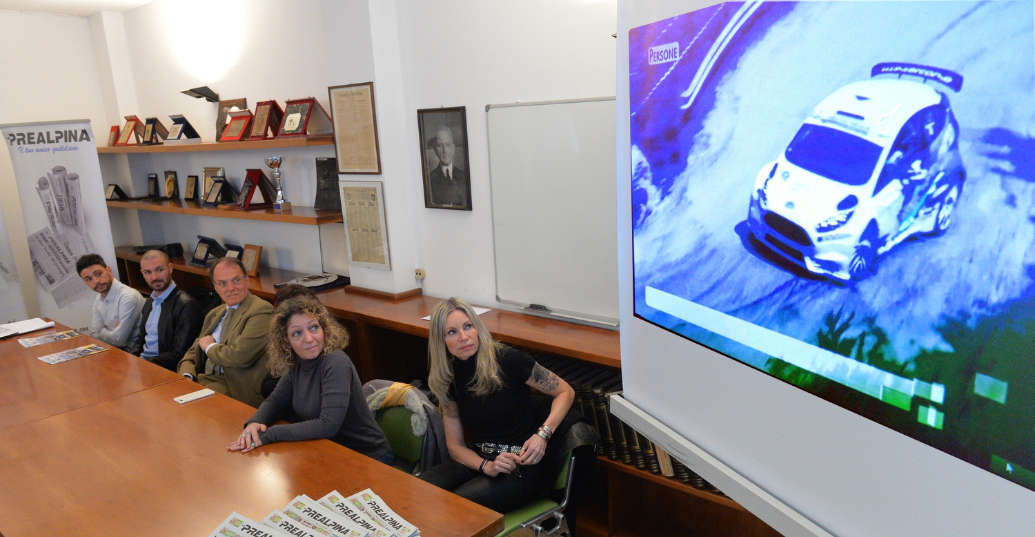 La presentazione del Rally dei Laghi 2019 nella sede della Prealpina