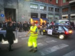 Rally dei Laghi piazza Monte Grappa
