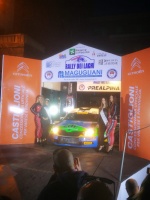 Rally dei Laghi piazza Monte Grappa